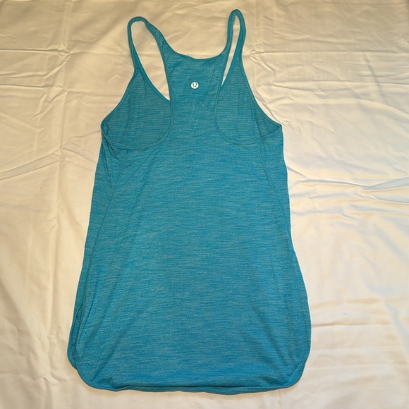 Frisby Blue Lululemon Racerback Tank Top - Picture 2 of 3